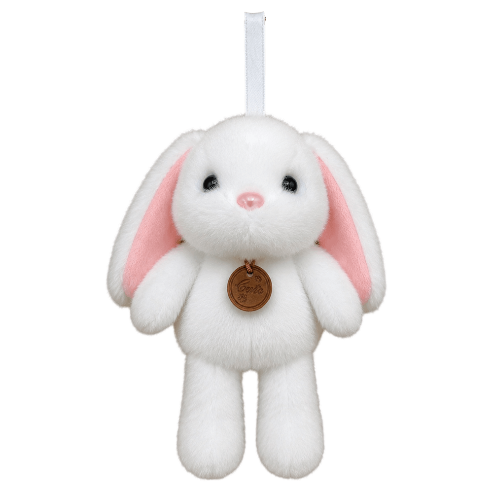 4632 SALAŞ TAVŞAN ANAHTARLIK 17 CM-BEYAZ