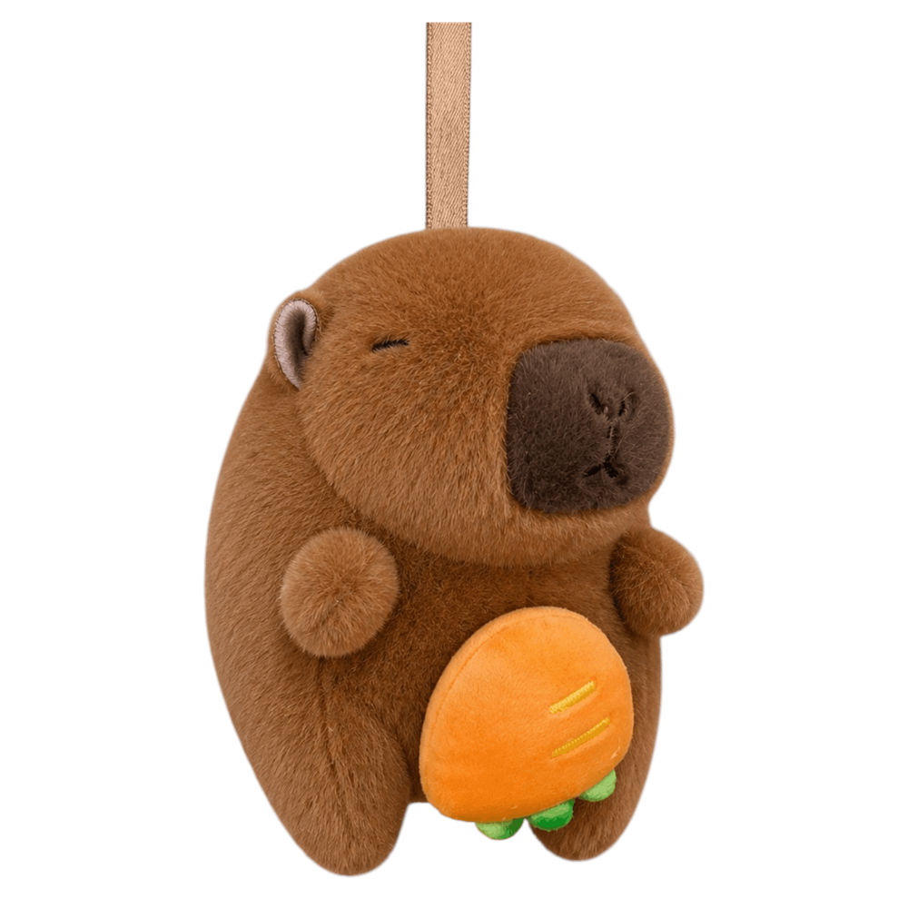 4676 CAPYBARA ANAHTARLIK 12 CM -KAHVE