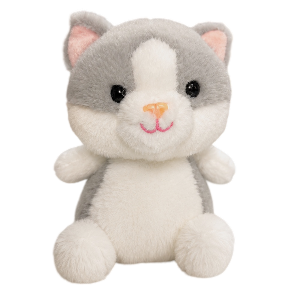 4680 KEDİ 15 CM -GRİ