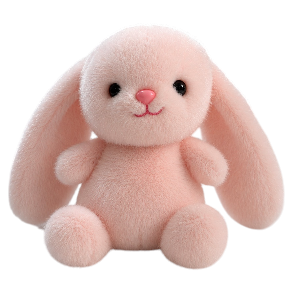 4689 TAVŞAN 15 CM -PEMBE