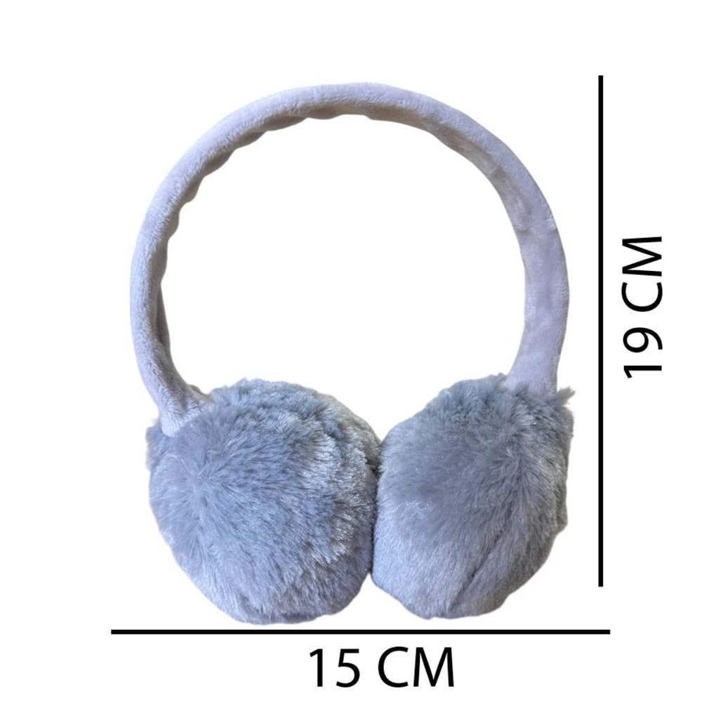 5555 KULAKLIK 20CM-GRİ