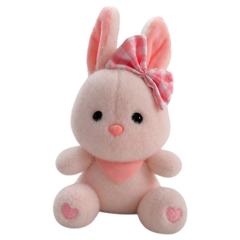 4639 SEVİMLİ TAVŞANCIK 20 CM- PEMBE