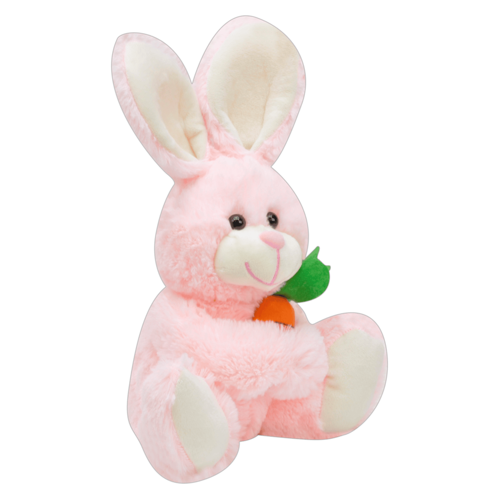 1012 KARMA PELUŞ 28 CM-TAVŞAN-PEMBE