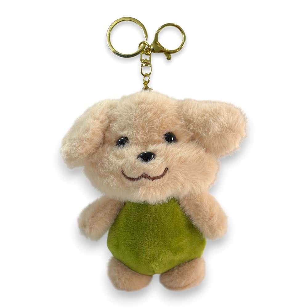 4501 KÖPEK ANAHTARLIK 12 CM-KAHVERENGİ
