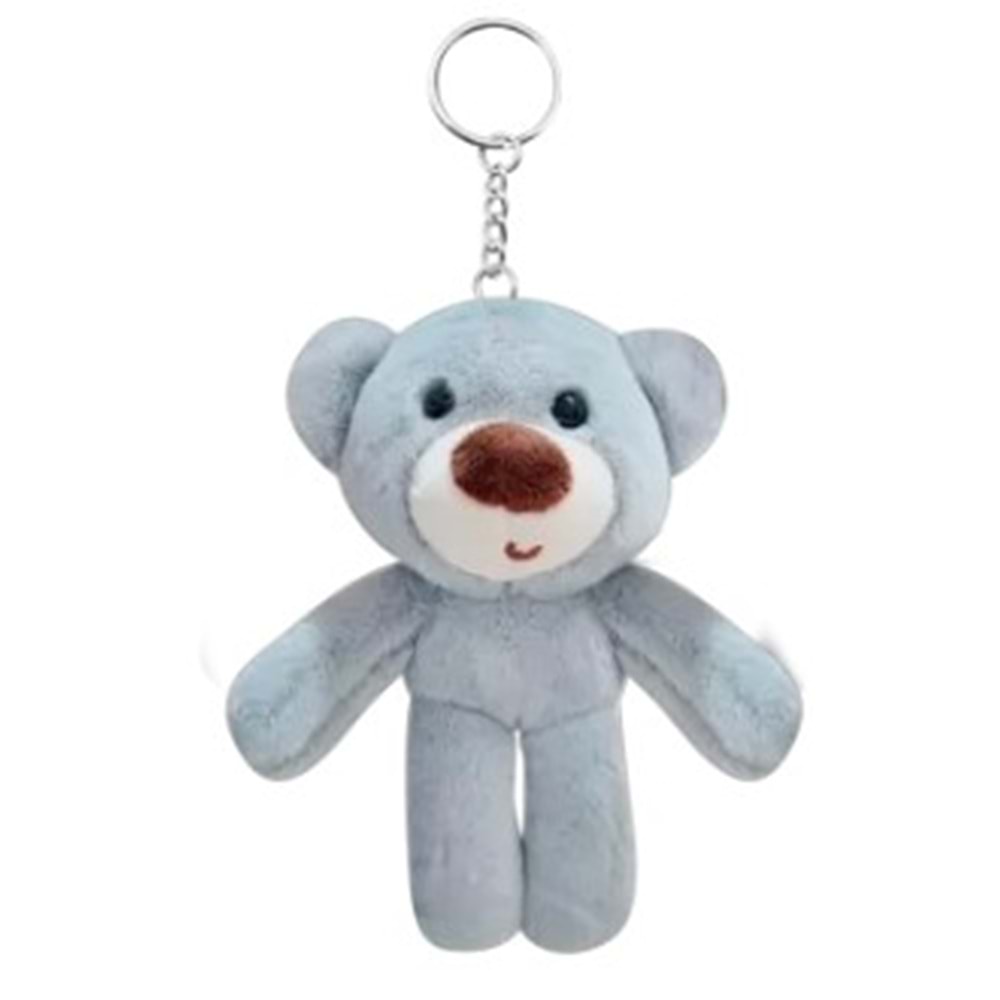 1357 ANAHTARLIK AYICIK 16 CM-GRİ