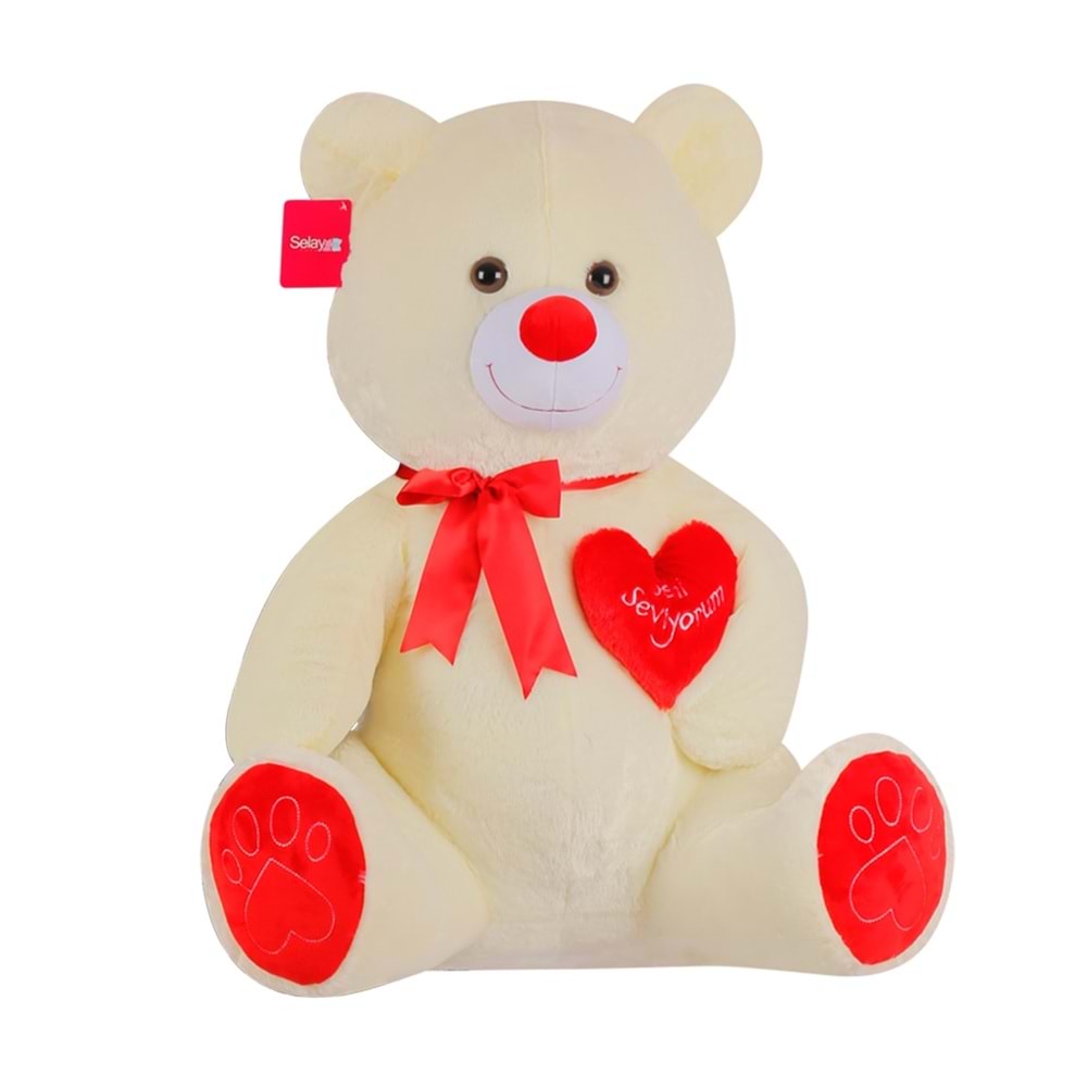 1030 YUMOŞ AYI 47 CM-EKRU