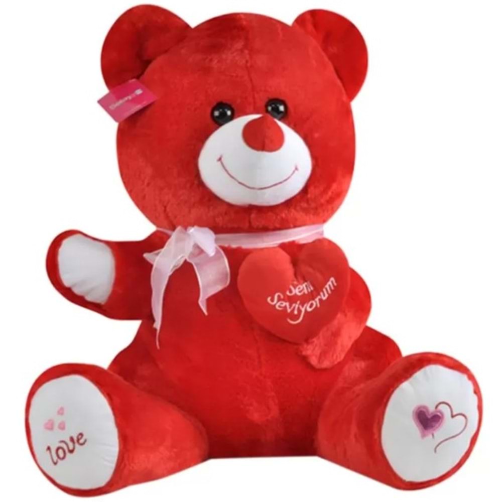 1045 TIKIL AYI 57 CM-KIRMIZI