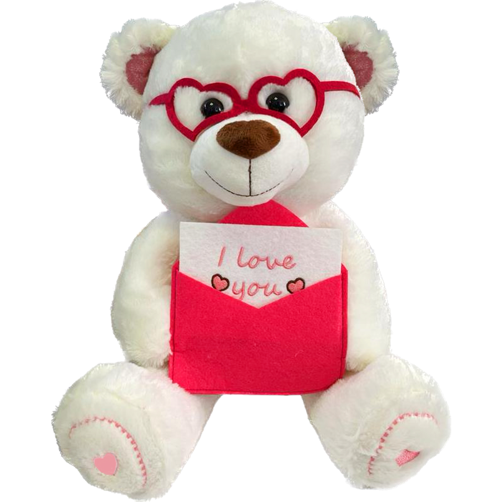 1659 LOVELLY BEAR 46 CM-EKRU