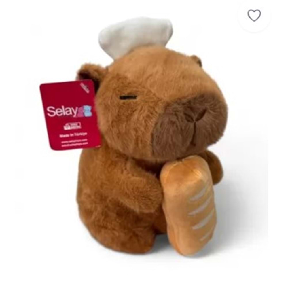 1243 CAPYBARA 22 CM-KAHVERENGİ