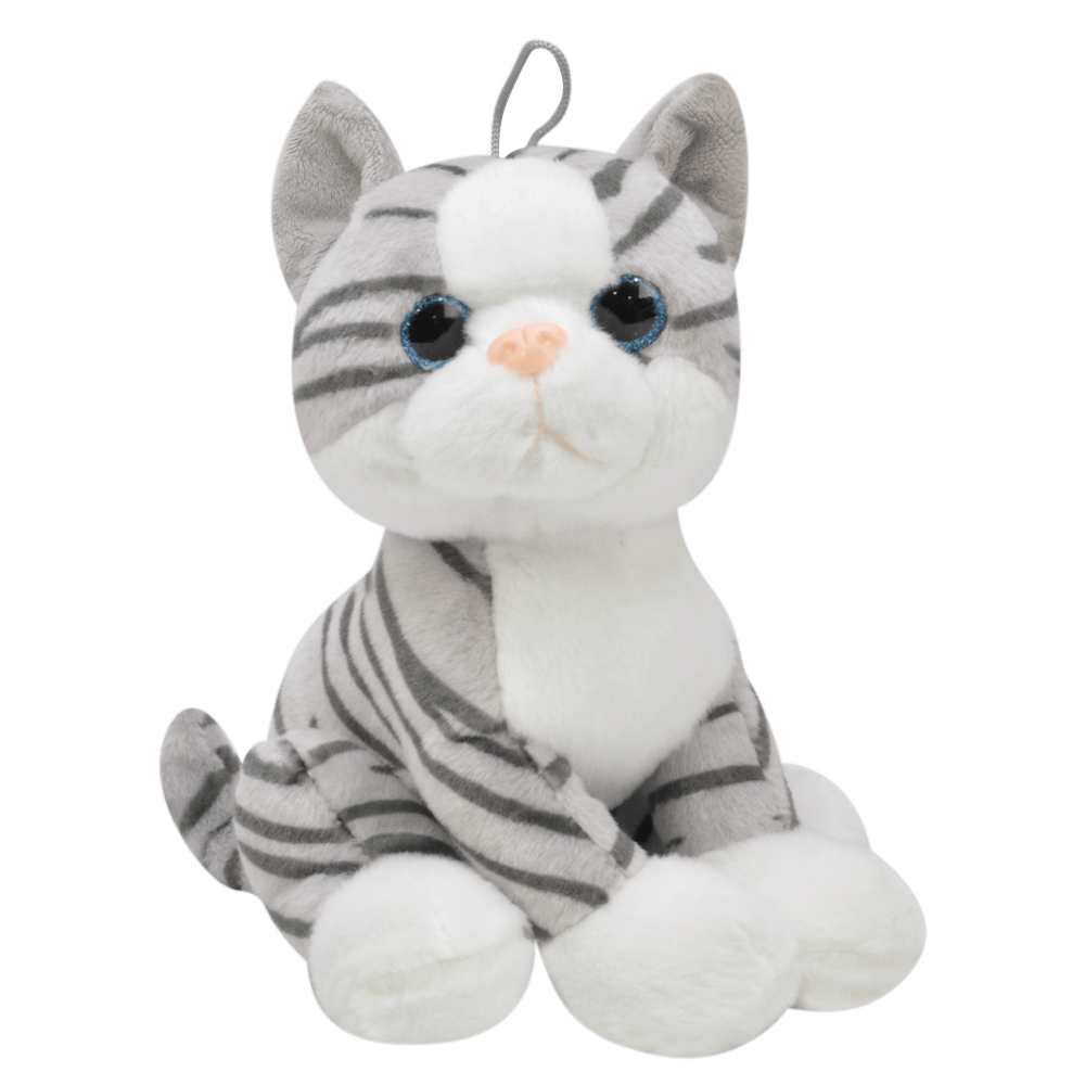 1164 KEDİ 25 CM-GRİ