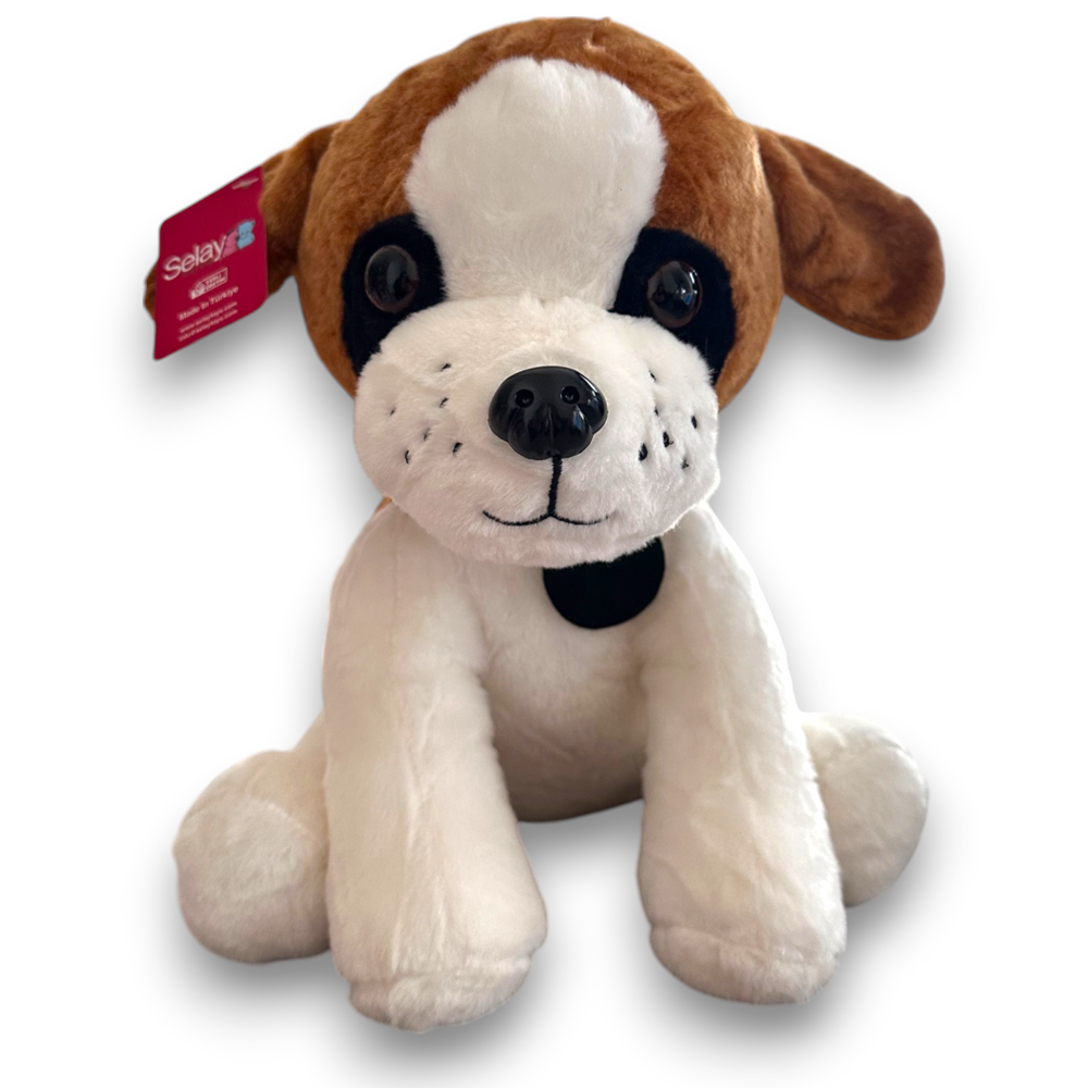 1307 KUKİ KÖPEK 30 CM-EKRU