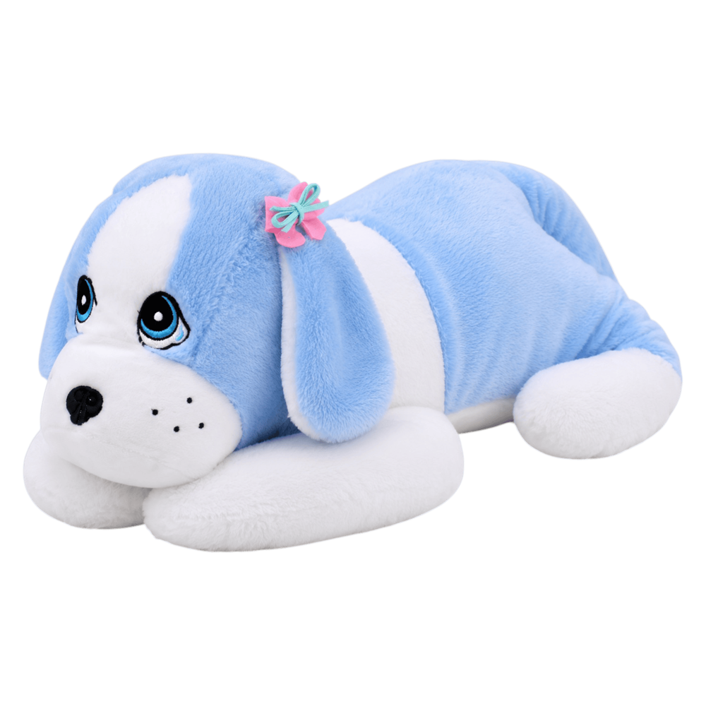 1310 YATAN KÖPEK 45 CM-MAVİ