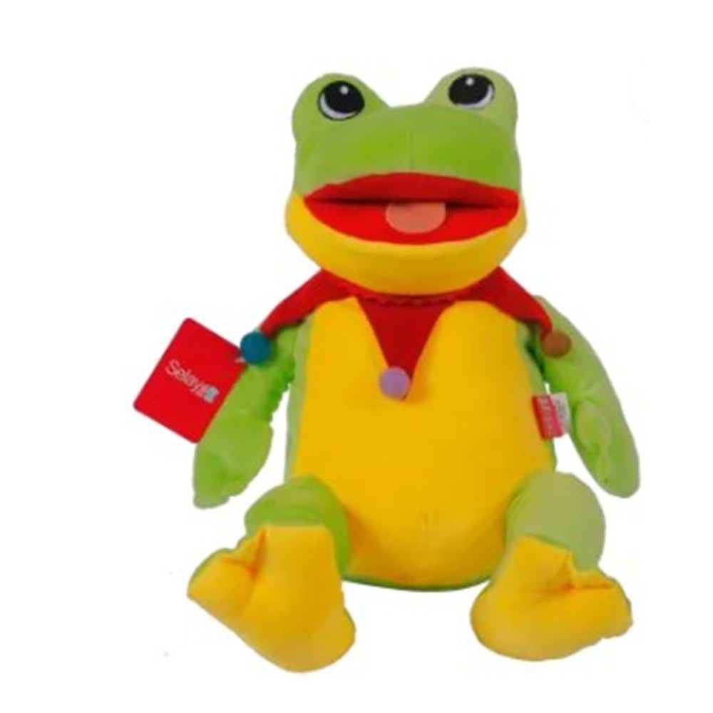 4213 KURBAĞA OTURAN 45 CM-YEŞİL