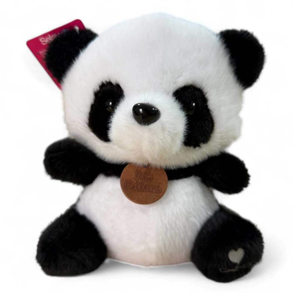 2253 PANDA 20 CM-SİYAH