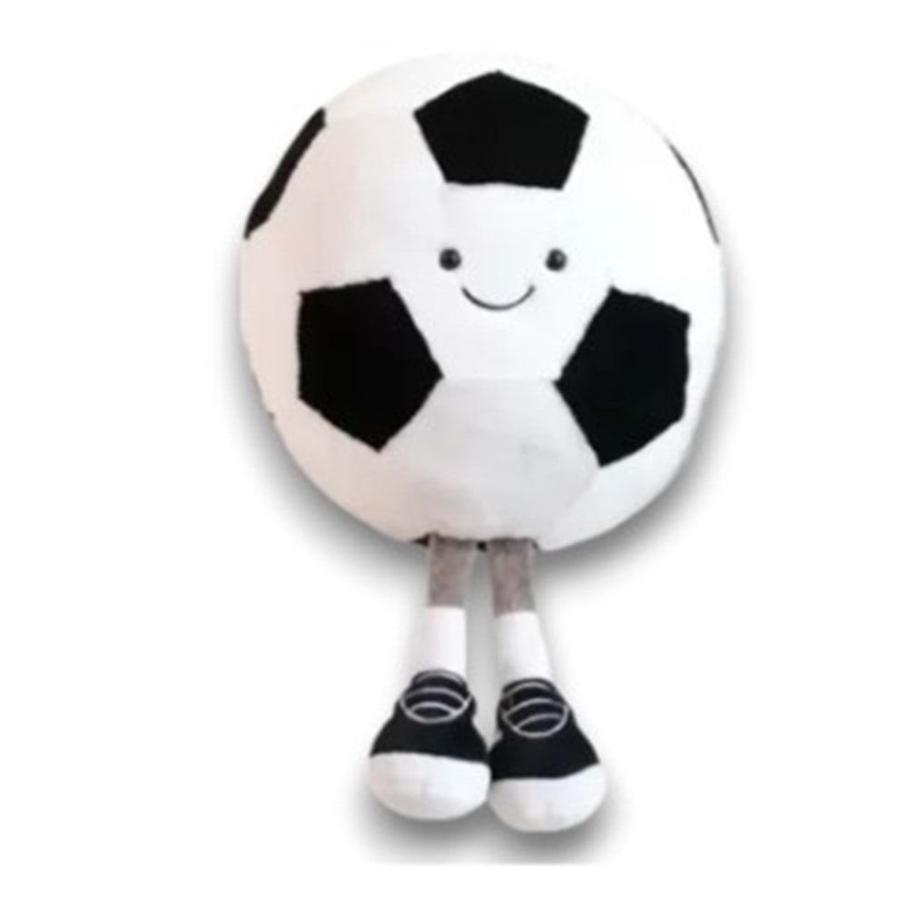 4016 FUTBOL TOPU 20 CM-SİYAH