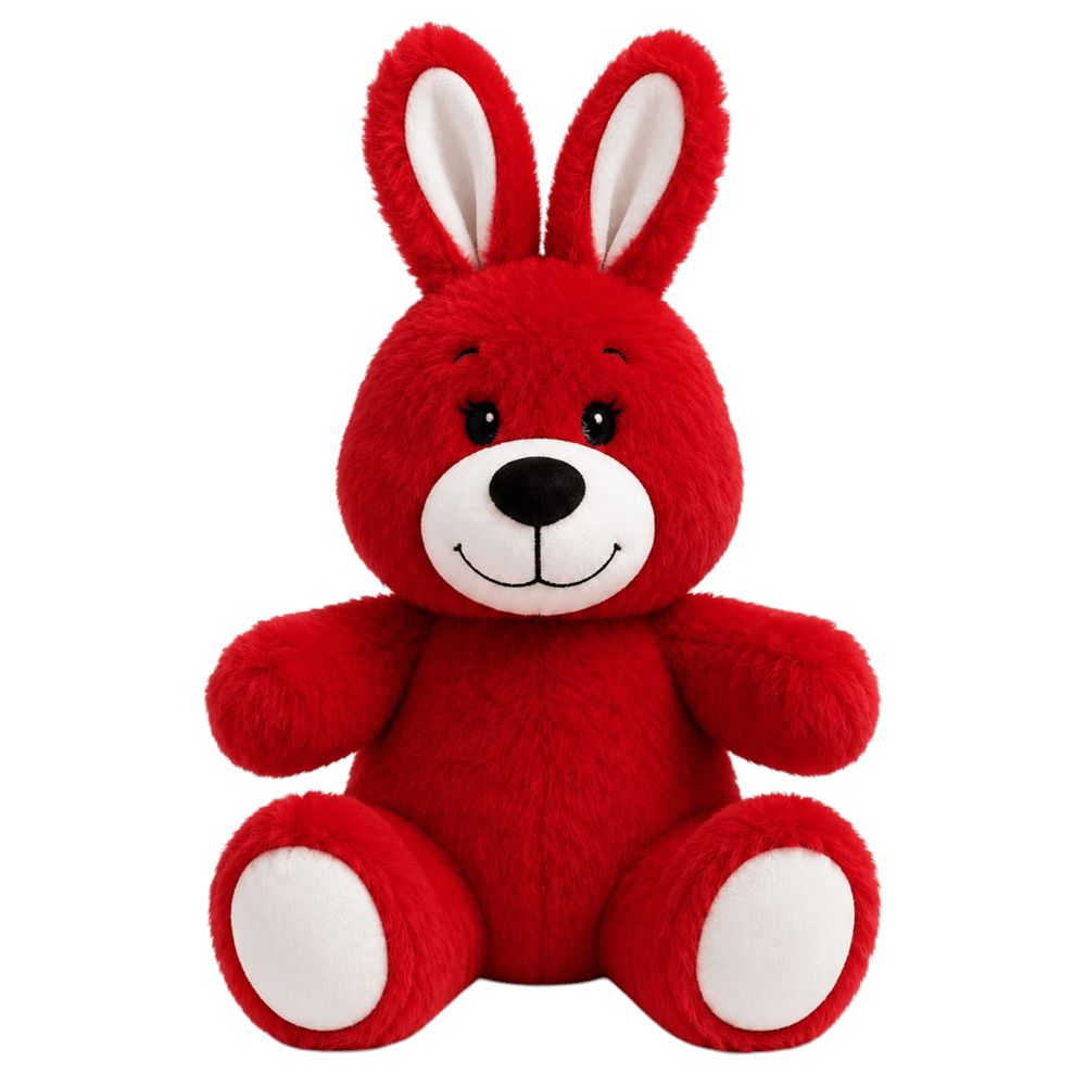 3335 TAVŞAN 15 CM-KIRMIZI