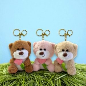 4494 AYICIK ANAHTARLIK 12 CM-KAHVERENGİ