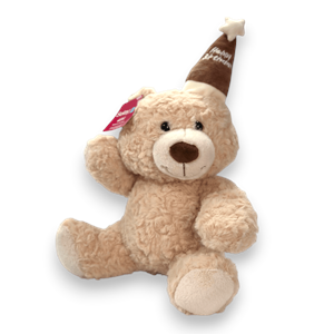 4535 HAPPY BIRTHDAY BEAR 25 CM-KAHVERENGİ
