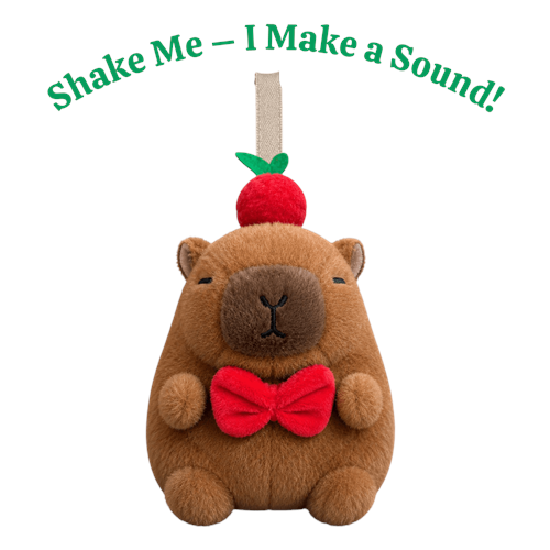 4675 CAPYBARA ANAHTARLIK 13 CM -KAHVE