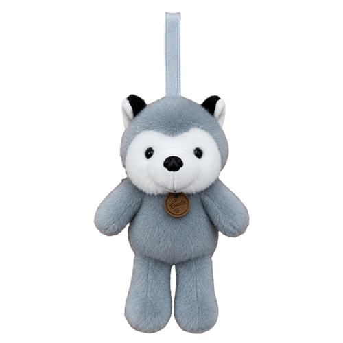 4630 SALAŞ HUSKY ANAHTARLIK 17 CM-GRİ