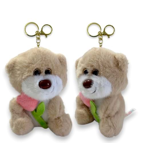 4494 AYICIK ANAHTARLIK 12 CM-KAHVERENGİ