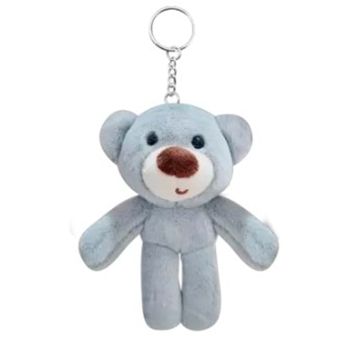 1357 ANAHTARLIK AYICIK 16 CM-GRİ