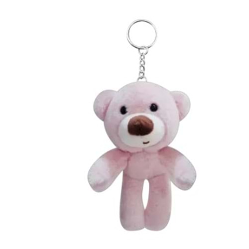 1357 ANAHTARLIK AYICIK 16 CM-PEMBE