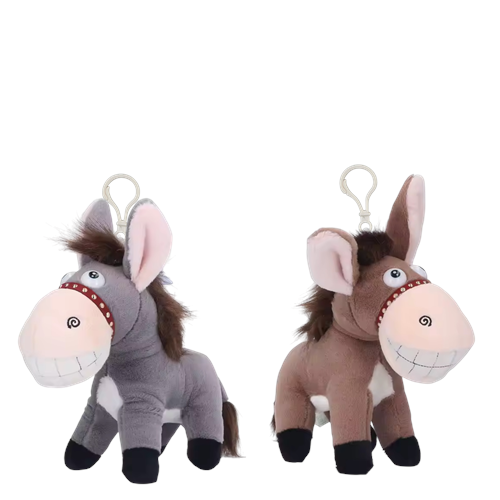 1535 EŞEK ANAHTARLIK 12 CM-KAHVERENGİ