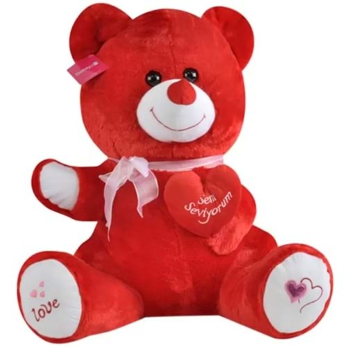 1045 TIKIL AYI 57 CM-KIRMIZI