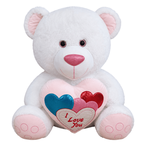 1139 BEAR 85 CM-BEYAZ
