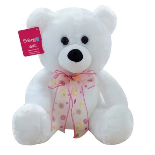 1181 OTURAN AYI 30 CM-BEYAZ