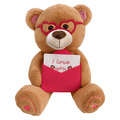 1660 LOVELY BEAR 37 CM-KAHVERENGİ