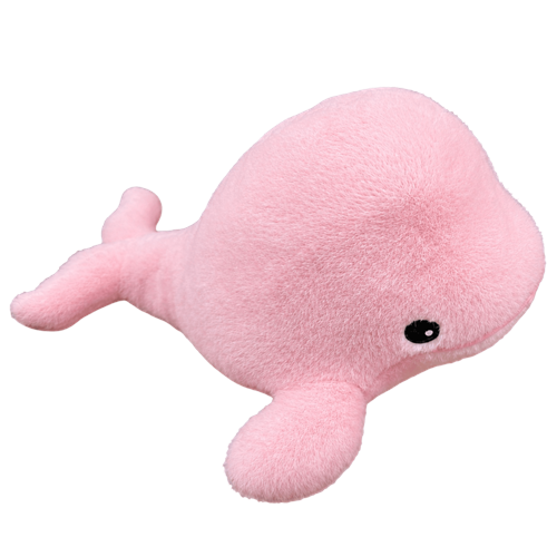 1463 SEVİMLİ BALİNA 30 CM-PEMBE