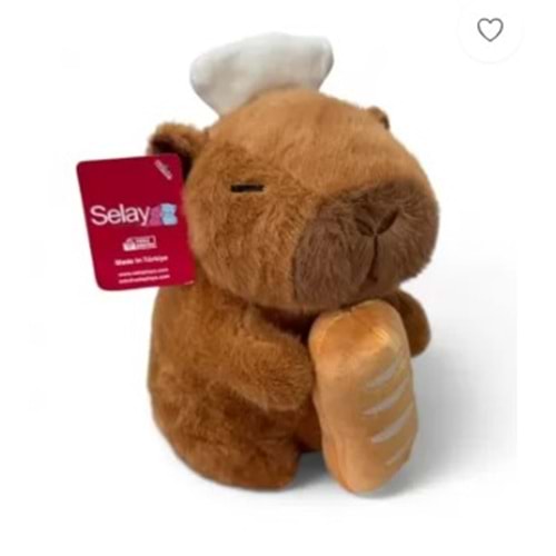 1243 CAPYBARA 22 CM-KAHVERENGİ