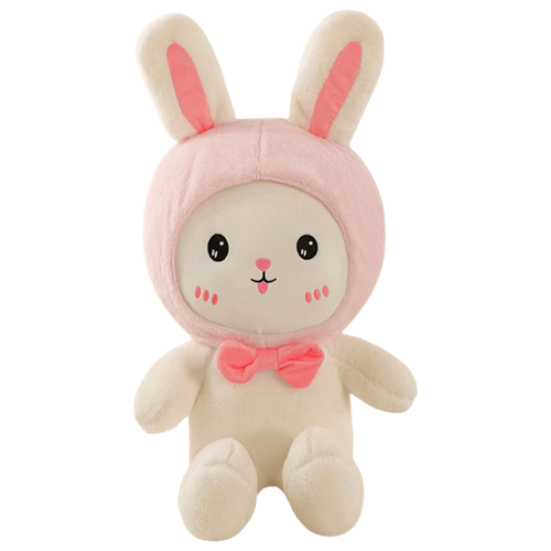 1765 FİGÜRLÜ PELUŞ 45 CM-PAPYONLU TAVŞAN