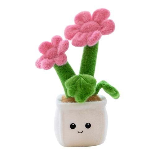 4502 ÇİÇEK 30 CM-PEMBE