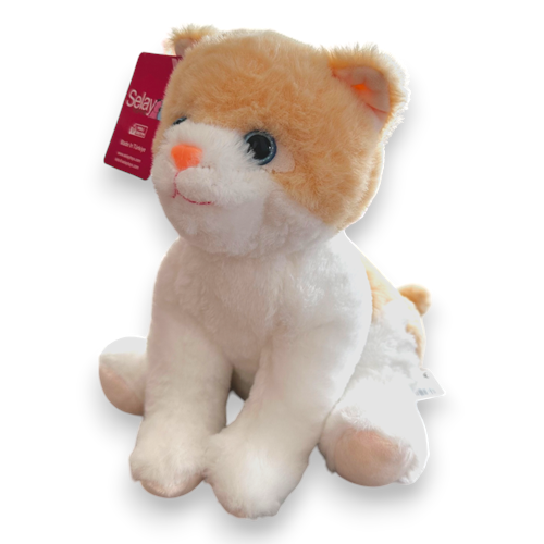 1469 KEDİ 25 CM-BEYAZ