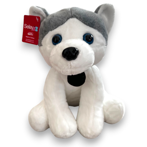 1396 DUMAN KÖPEK 30 CM-EKRU