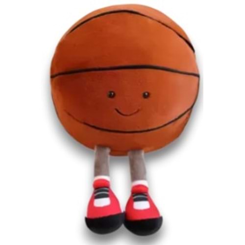 4017 BASKETBOL TOPU 20 CM-KAHVERENGİ