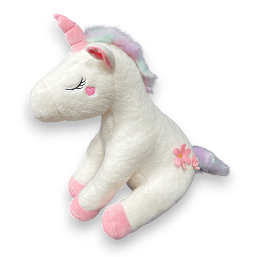 4378 UNICORN 45 CM-PEMBE