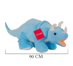 Triceratops 90 cm Mavi 