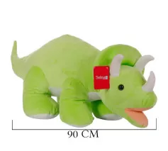 Triceratops 90 cm Yeşil 