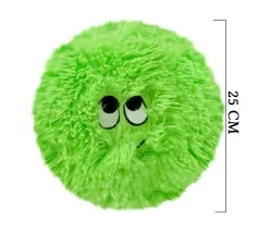 Flausy Puf Yastık 25 cm Yeşil