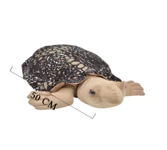 Kaplumbağa Caretta 50 cm Kahverengi 