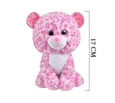 Leopar 17 cm Pembe 