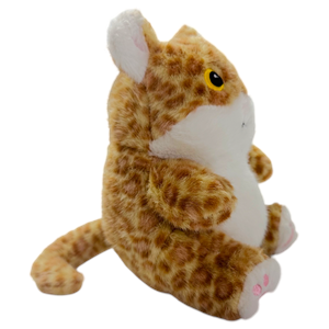 4683 LEOPAR 15 CM -KAHVE